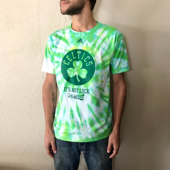 tie dye celtics shirt